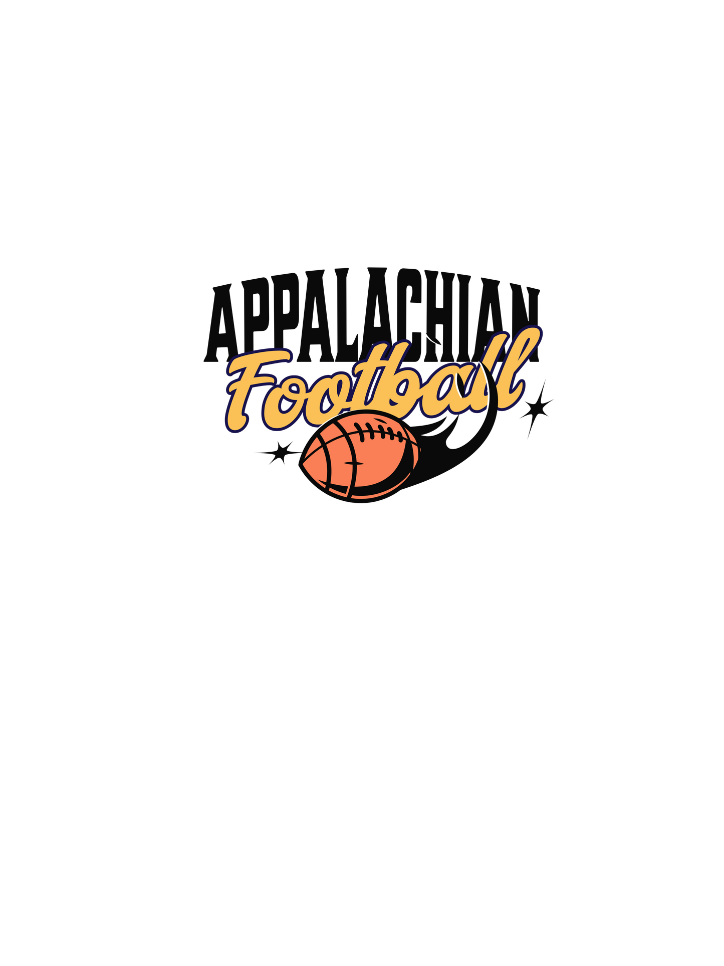 Appalachian Football White glossy mug