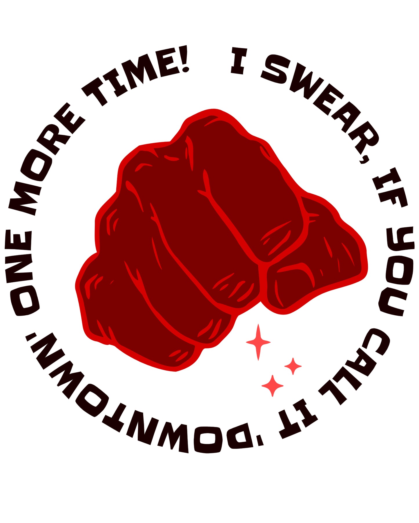 Uptown Fist White glossy mug