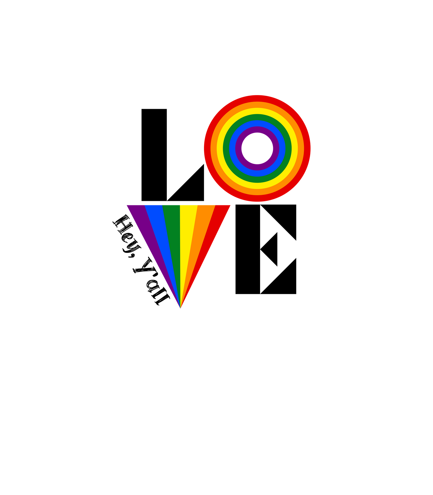 Hey, Y'all Love Unisex Sweatshirt