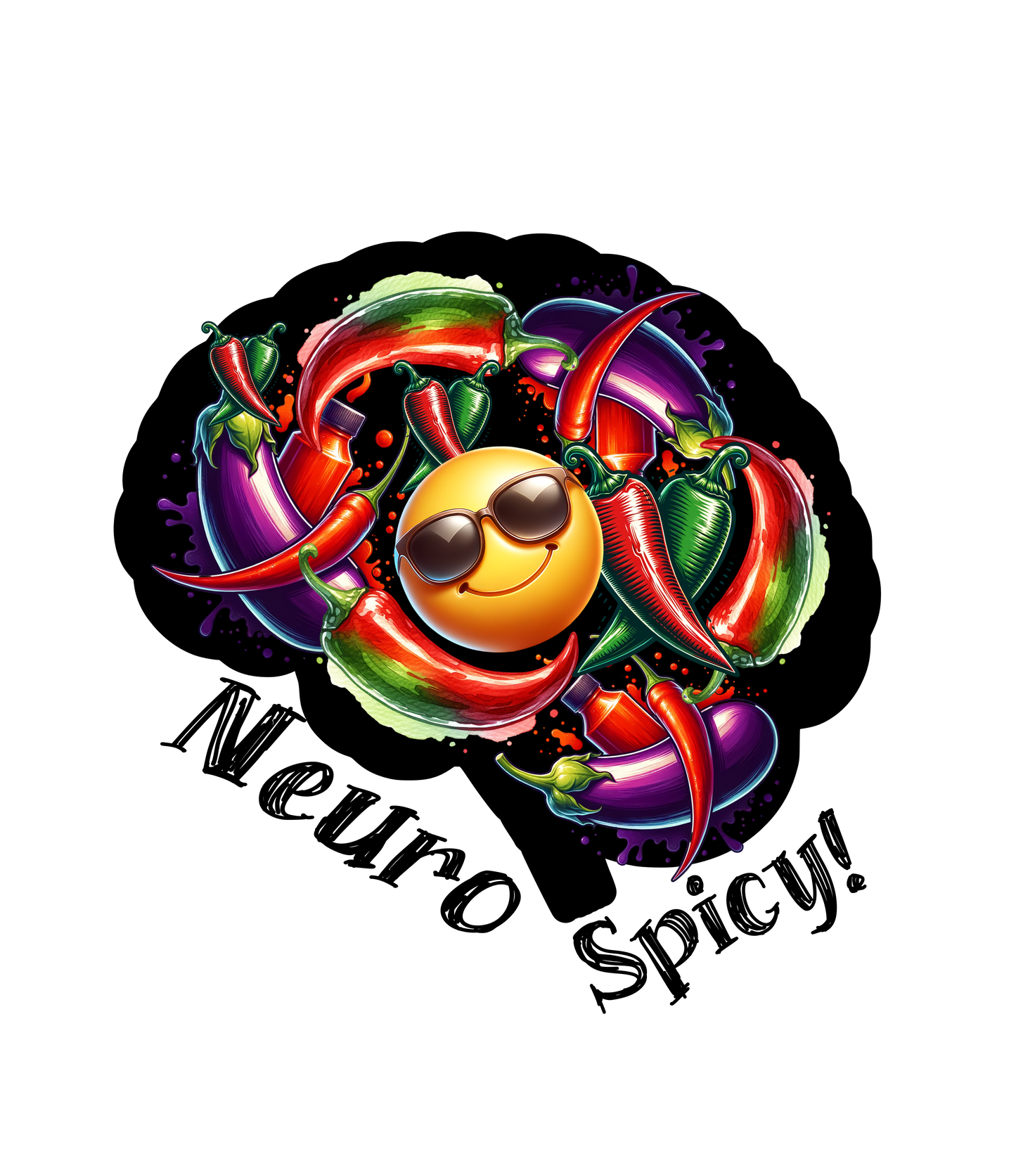 Neurospicy2 Men’s Long Sleeve Shirt