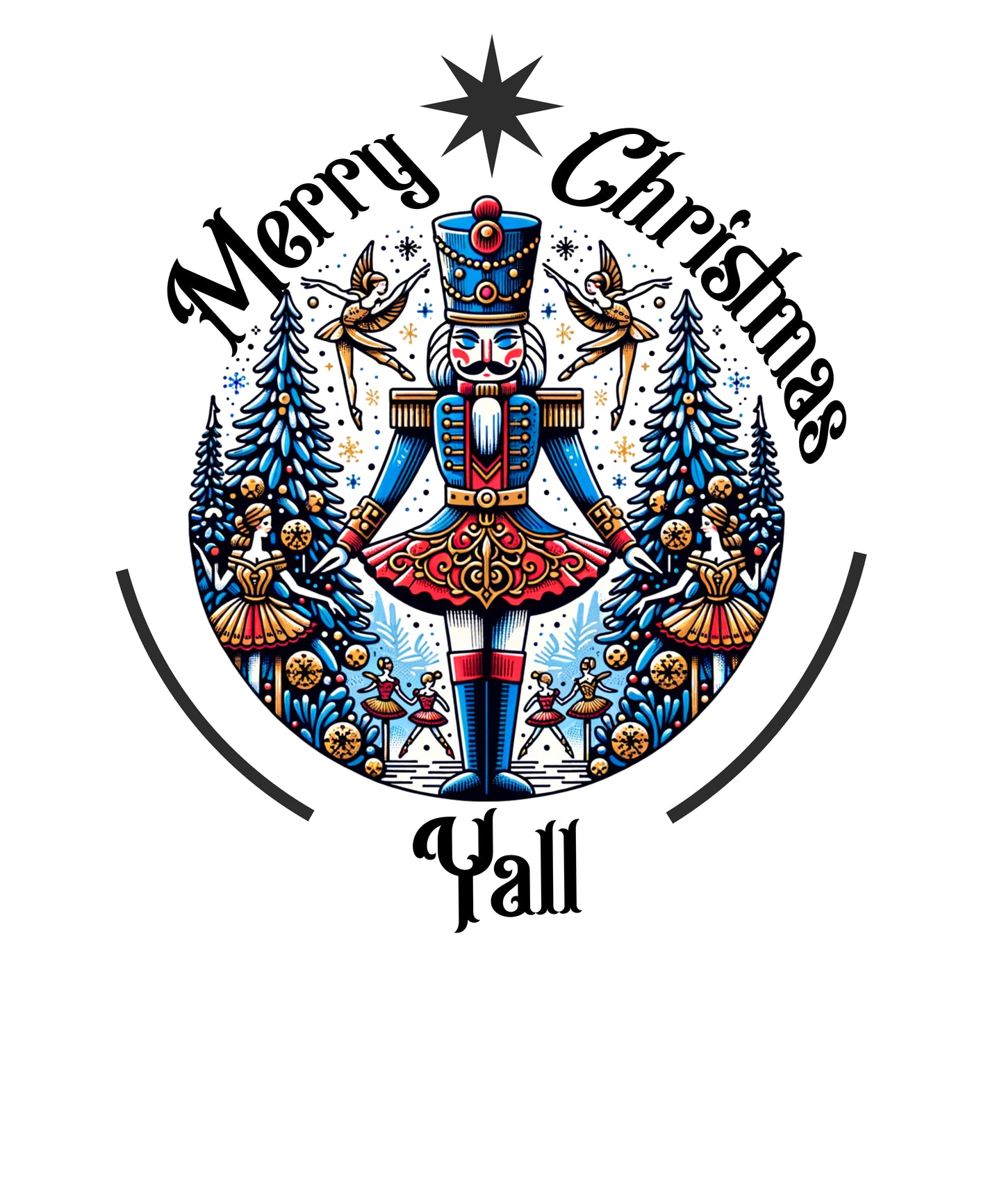 Merry Christmas White glossy mug