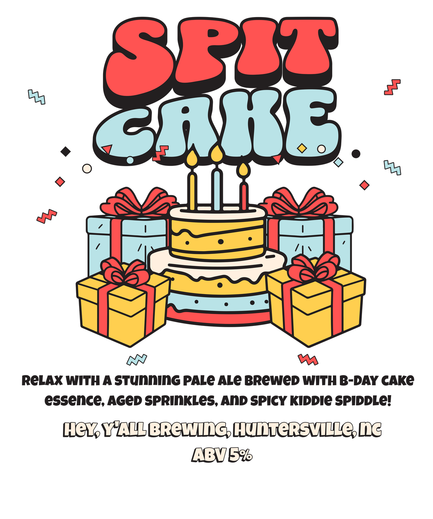 Spit Cake Men’s Long Sleeve Shirt