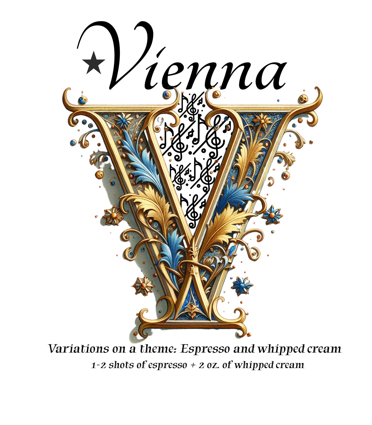 Vienna White glossy mug