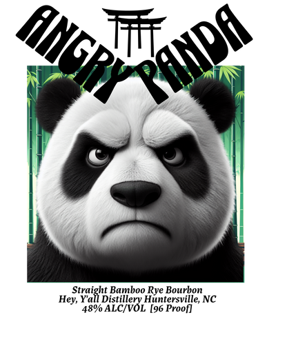 Angry Panda Bourbon Unisex Sweatshirt