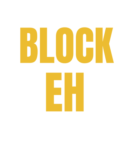 Block EH White glossy mug