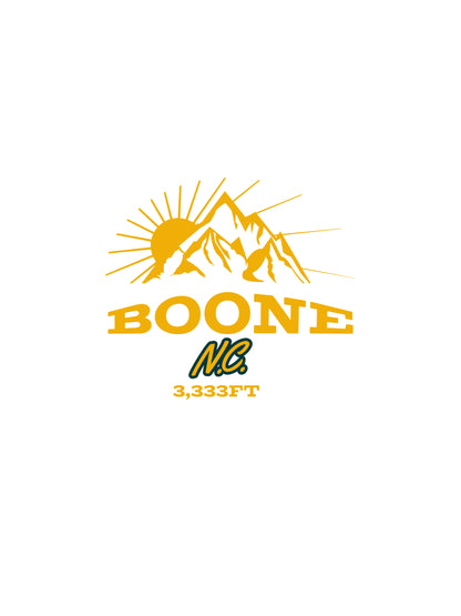 Boone_Gold White glossy mug