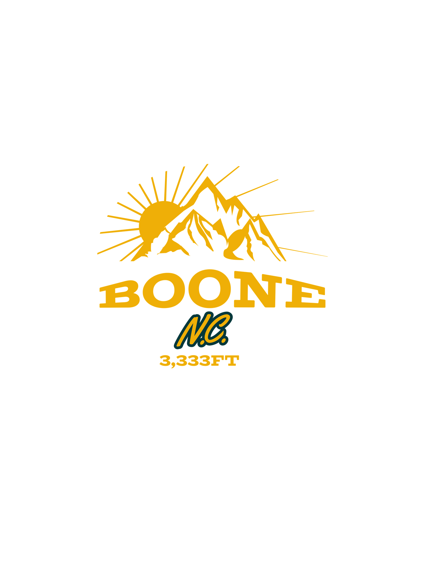 Boone_Gold Women’s relaxed v-neck t-shirt