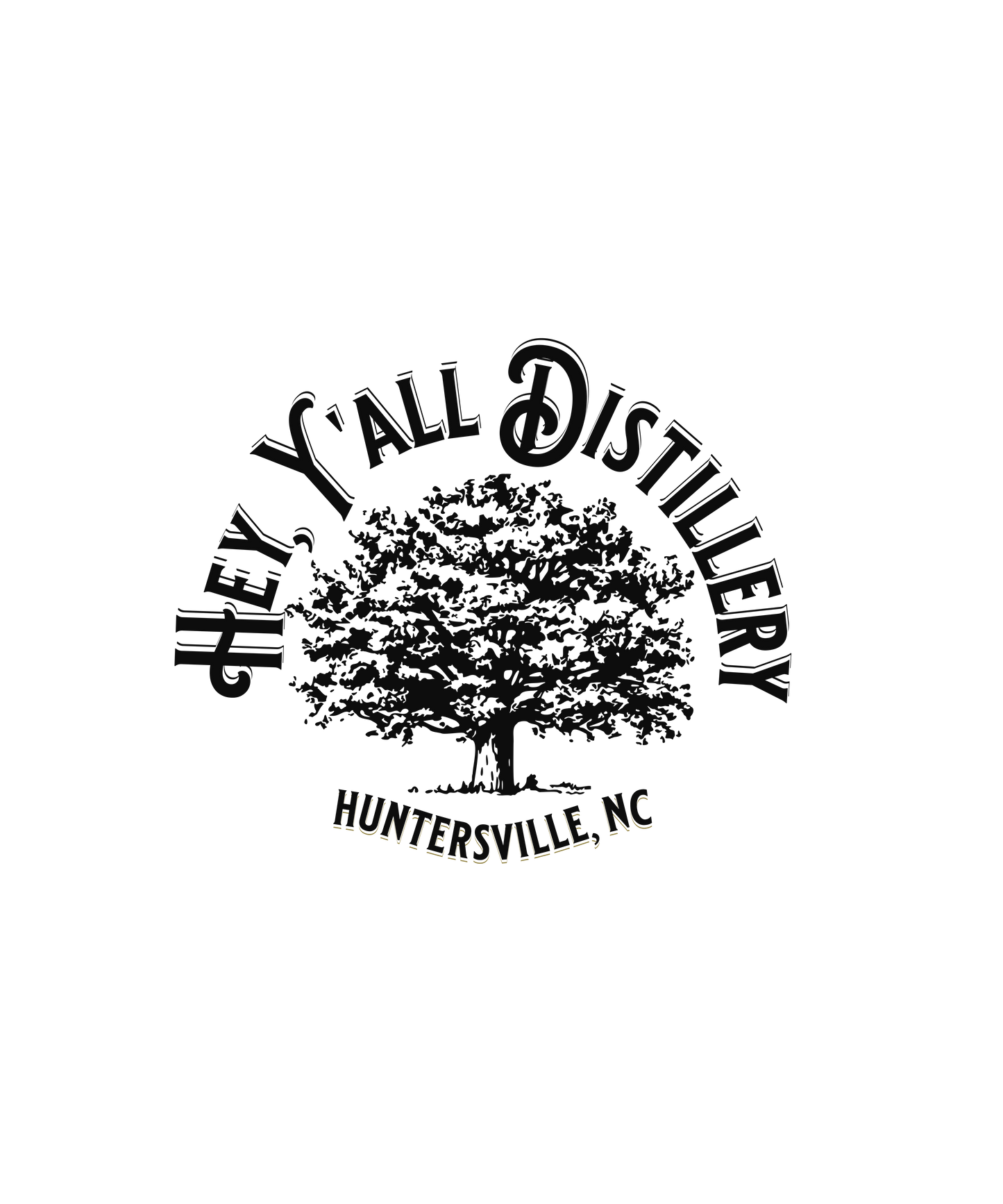 Hey, Y'all Distillery logo Unisex classic tee