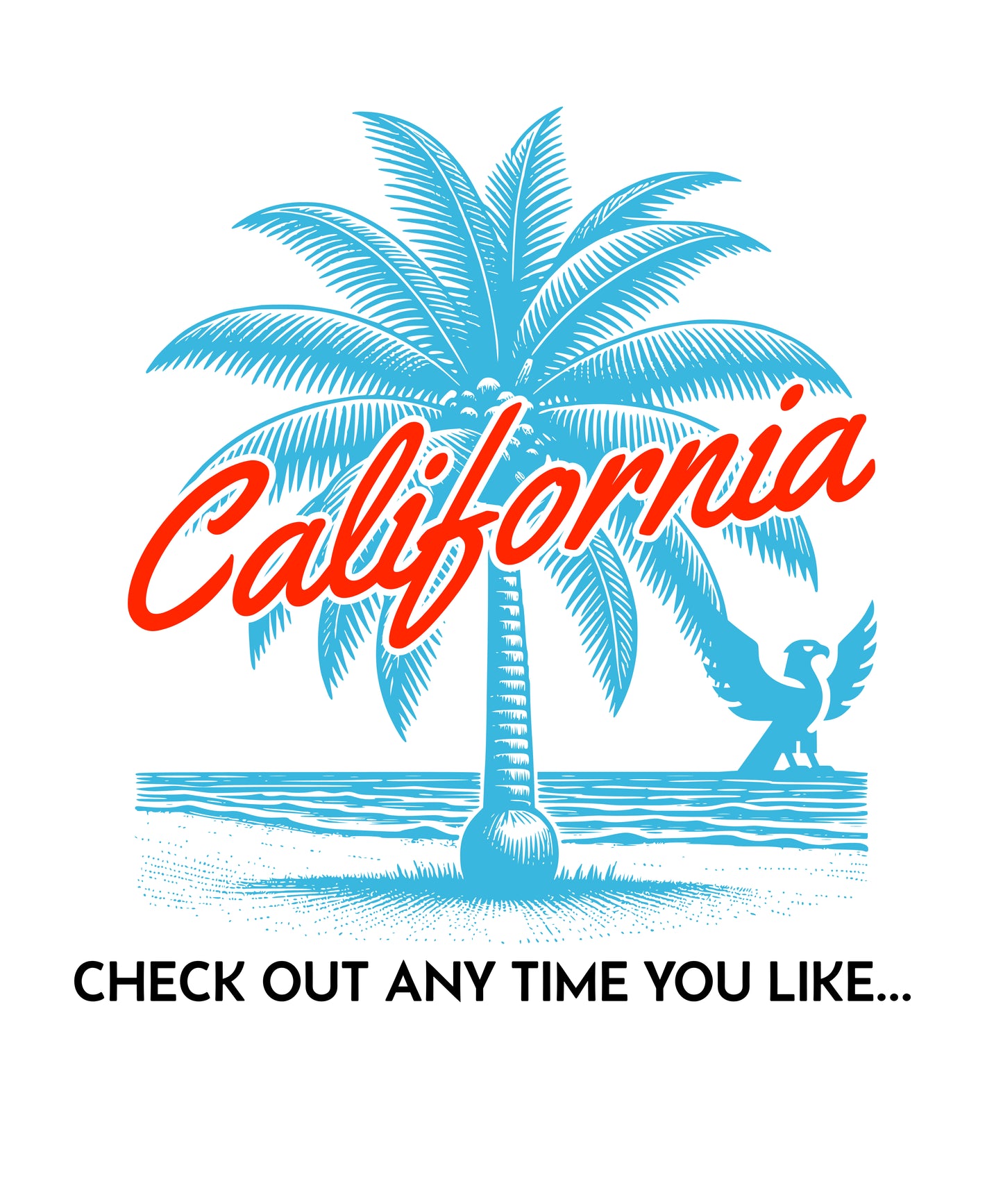 Hotel California White glossy mug