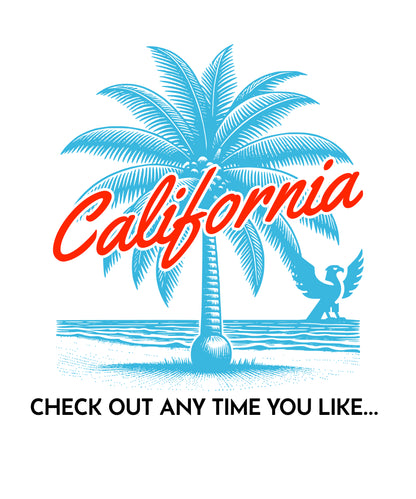 Hotel California White glossy mug