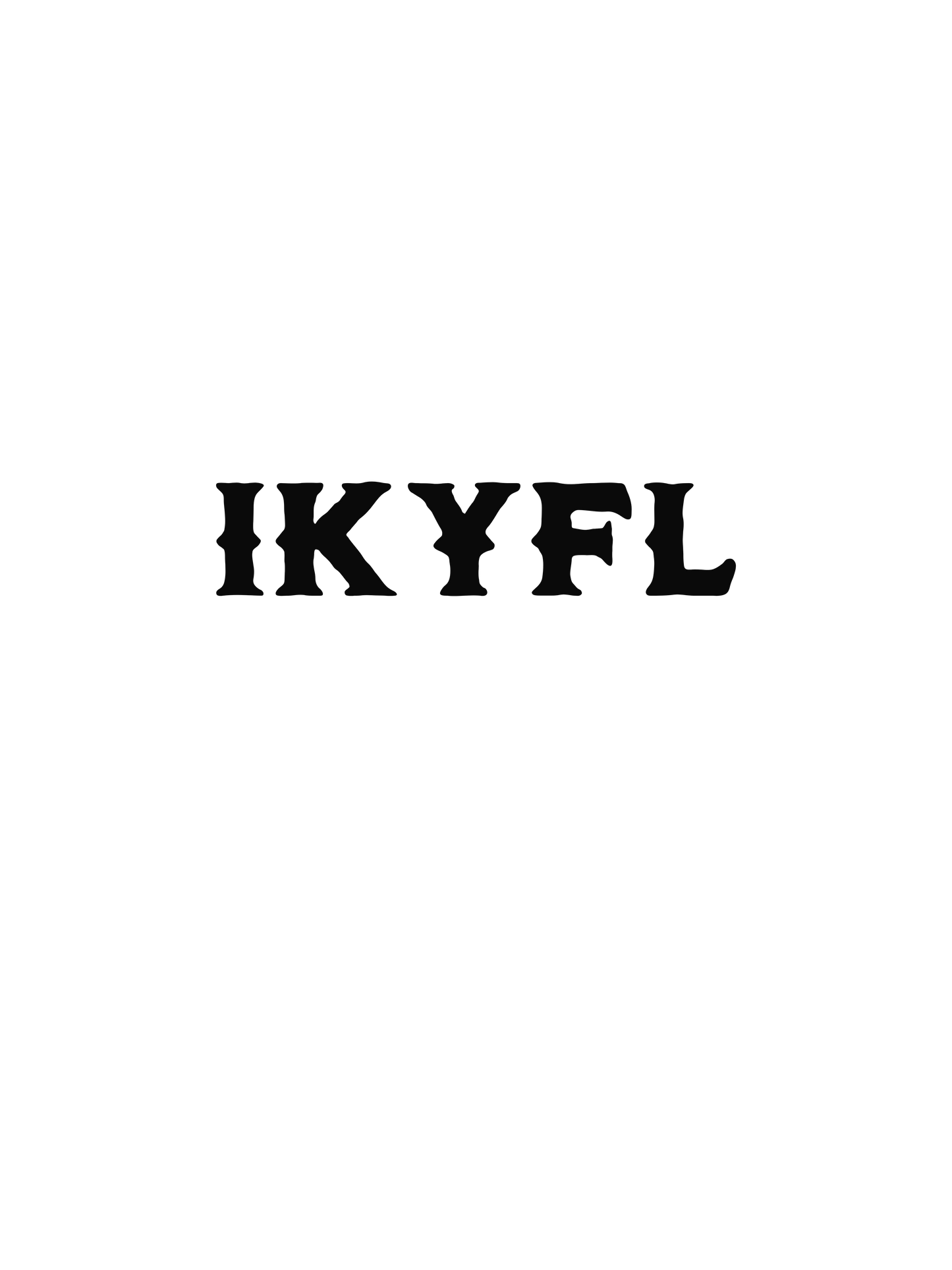 IKYFL Unisex classic tee
