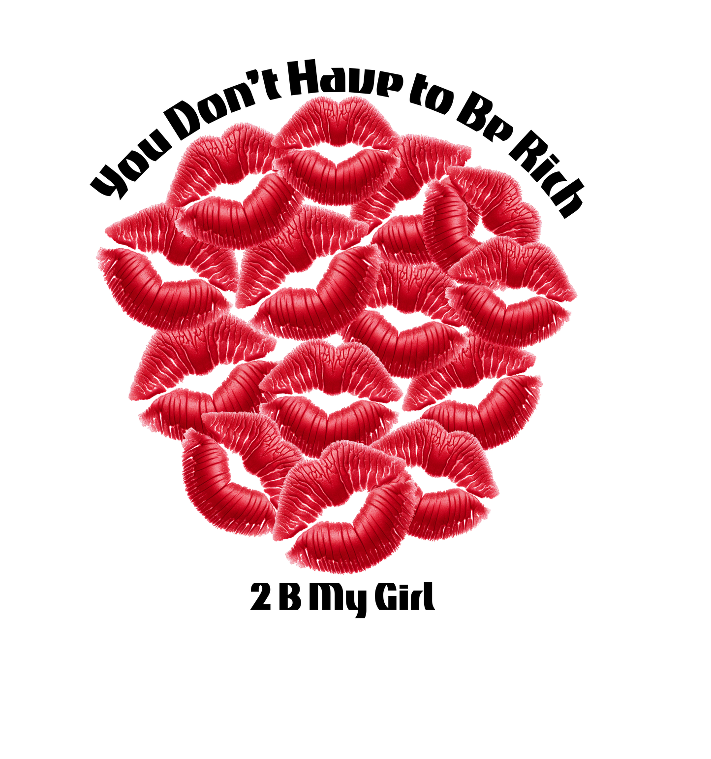 KISS White glossy mug