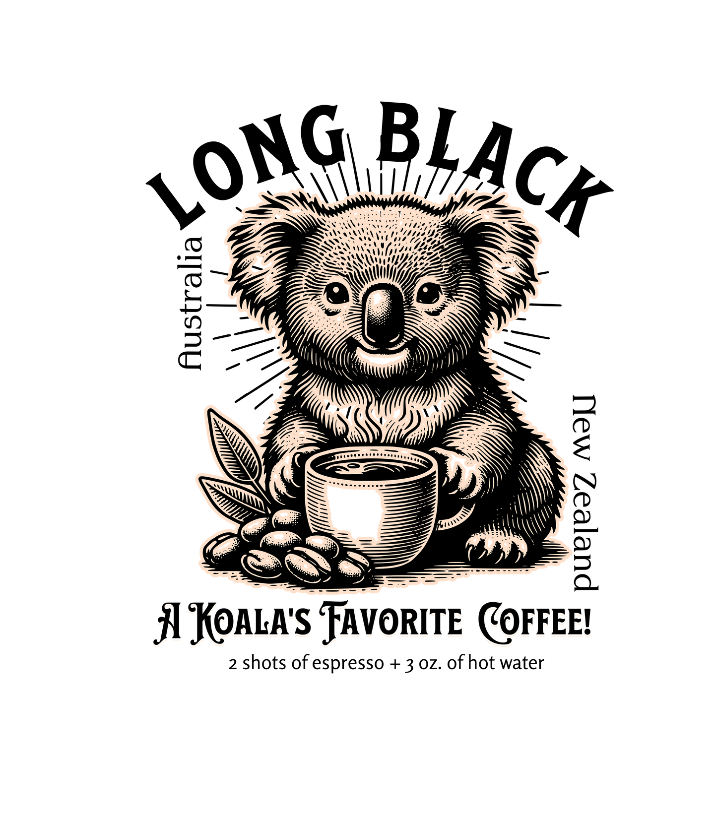 Long Black Men’s Long Sleeve Shirt