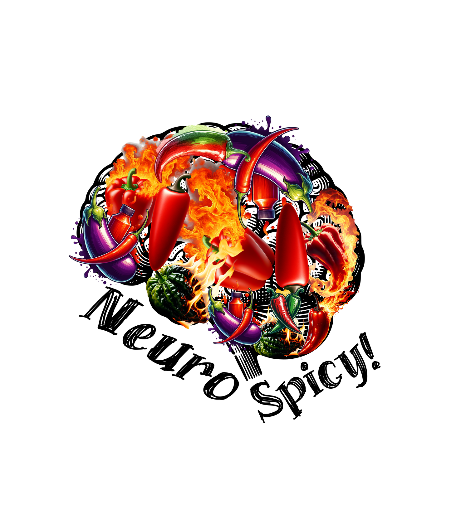 Neurospicy Men’s Long Sleeve Shirt