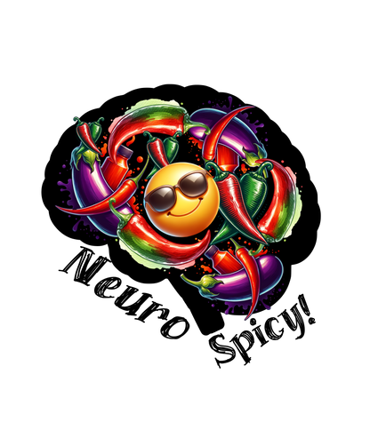 Neurospicy2 Men’s Long Sleeve Shirt