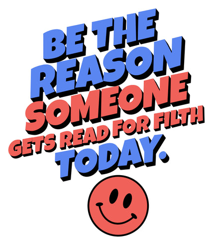 Read for Filth White glossy mug