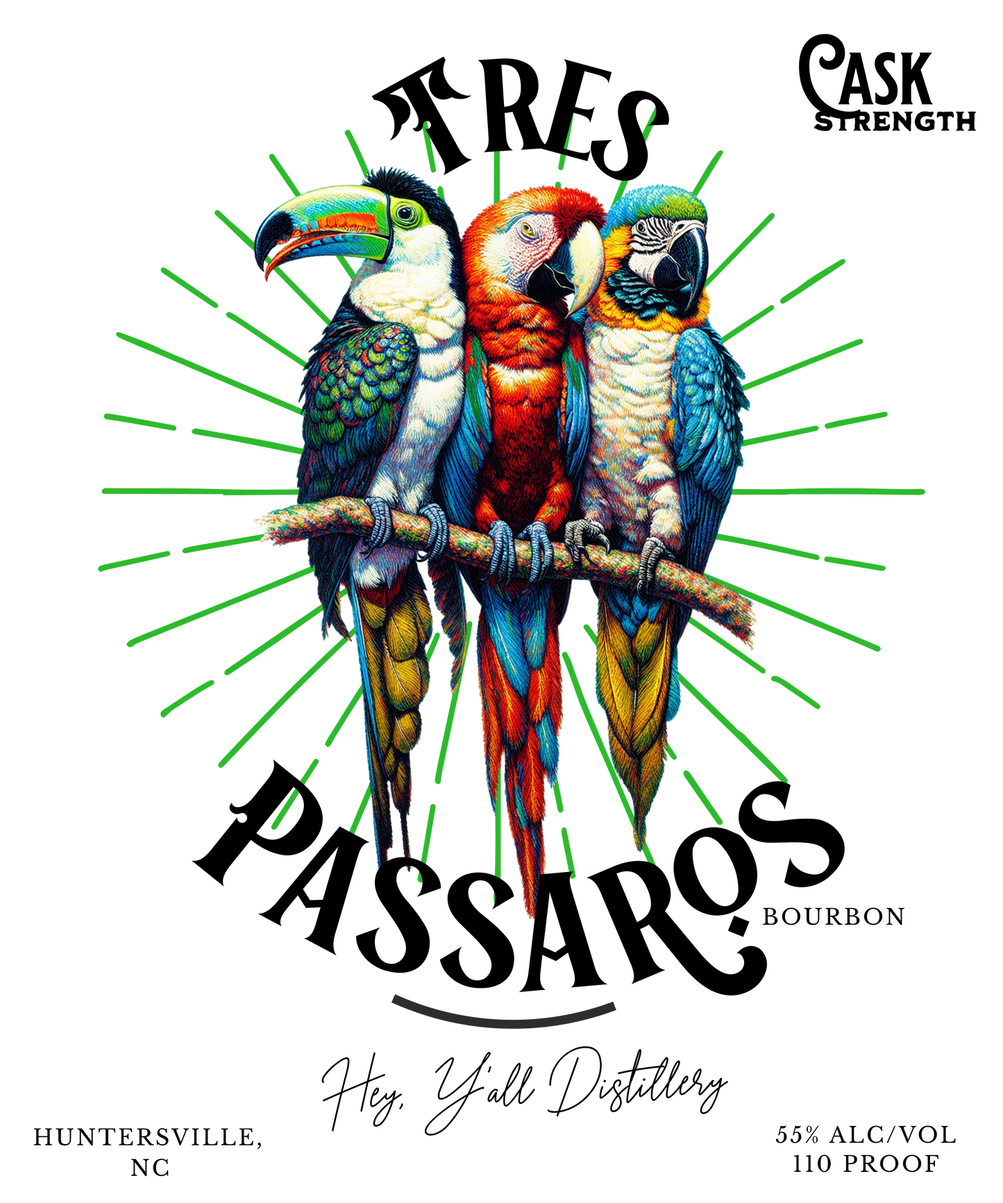 Tres Passaros Bourbon Unisex classic tee