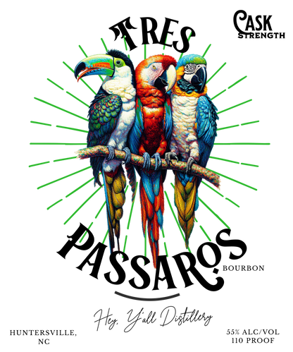 Tres Passaros Bourbon Unisex classic tee