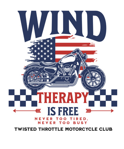 Wind Therapy White glossy mug