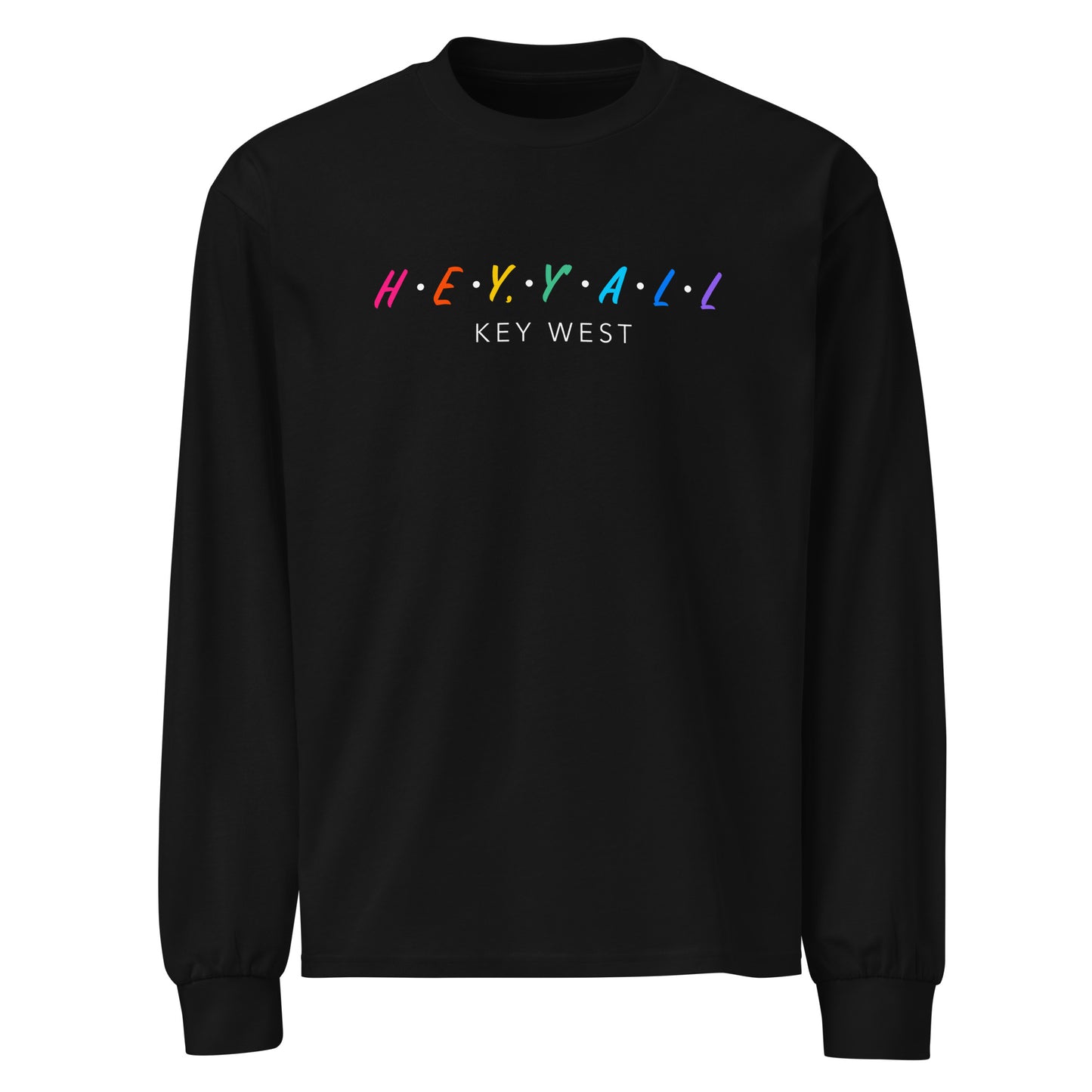 Hey, Y'all Key West Colors Premium heavyweight long sleeve shirt