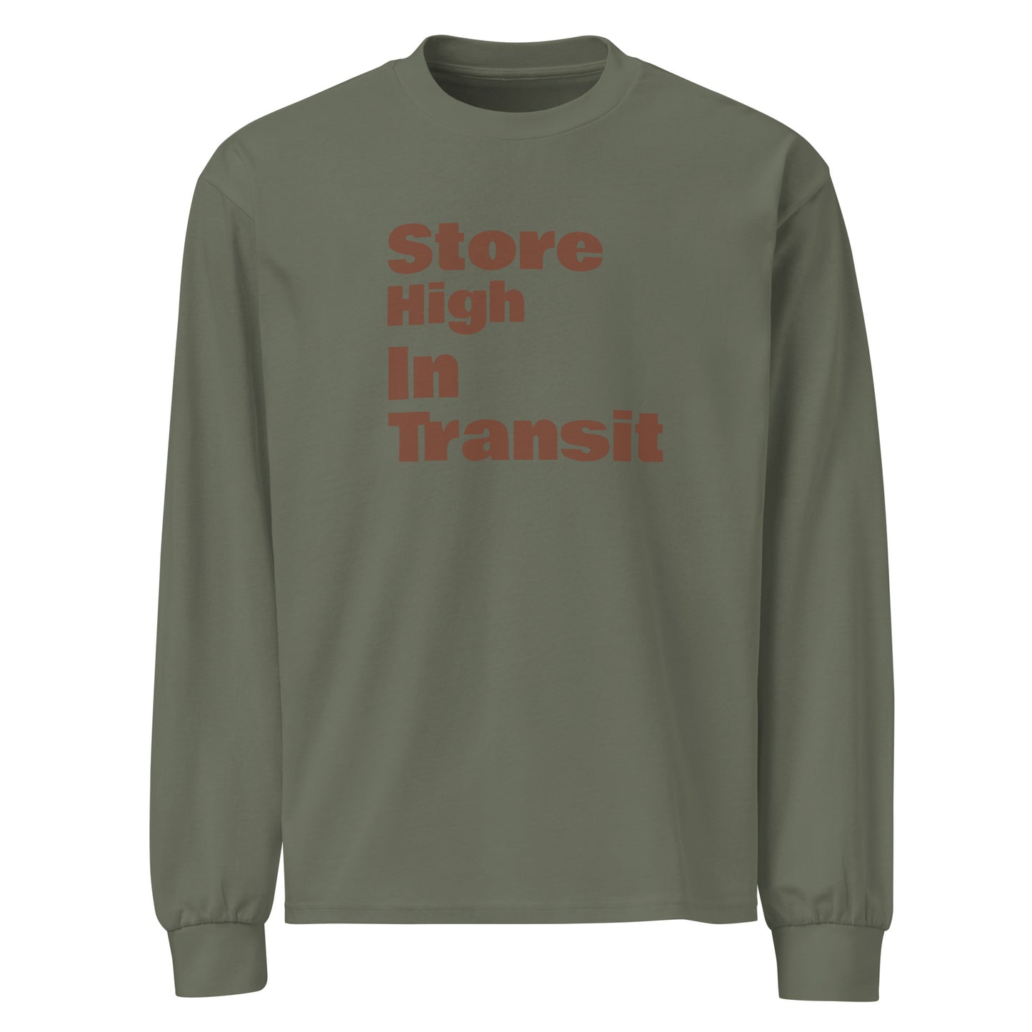 Store High Premium heavyweight long sleeve shirt