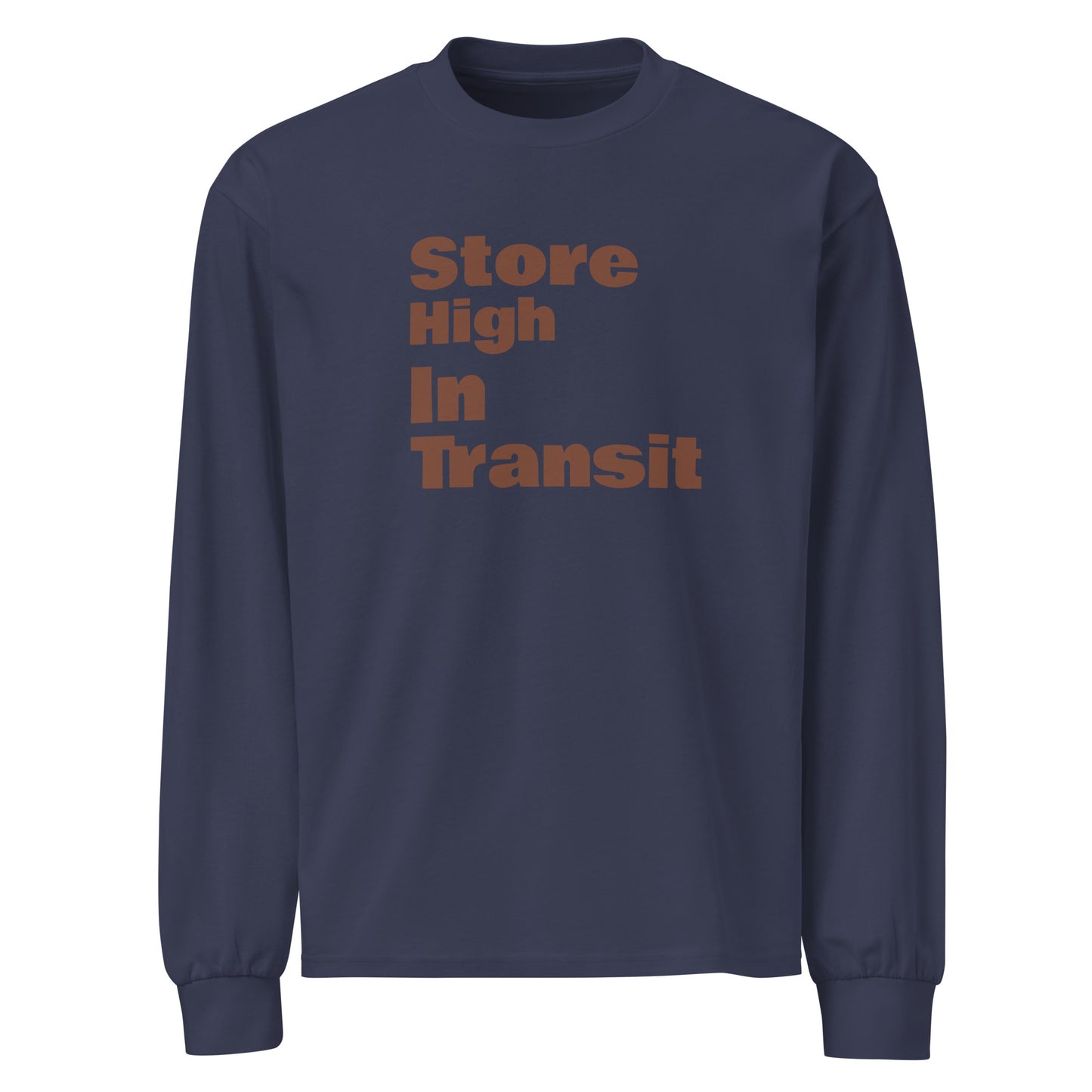 Store High Premium heavyweight long sleeve shirt