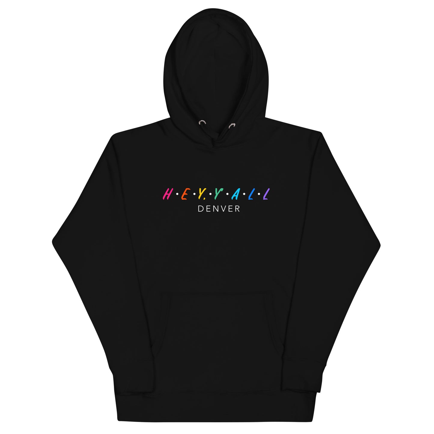 Hey, Y'all Denver Colors Unisex Hoodie