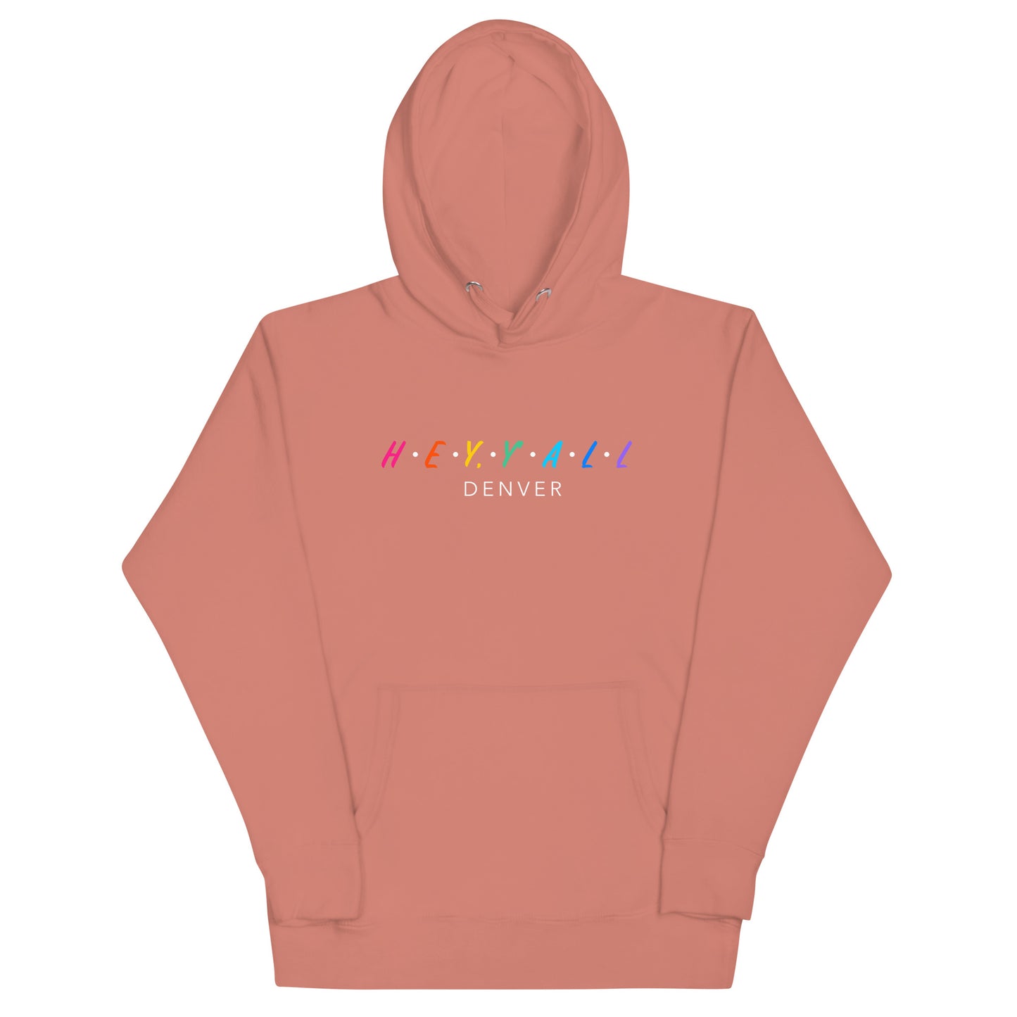 Hey, Y'all Denver Colors Unisex Hoodie