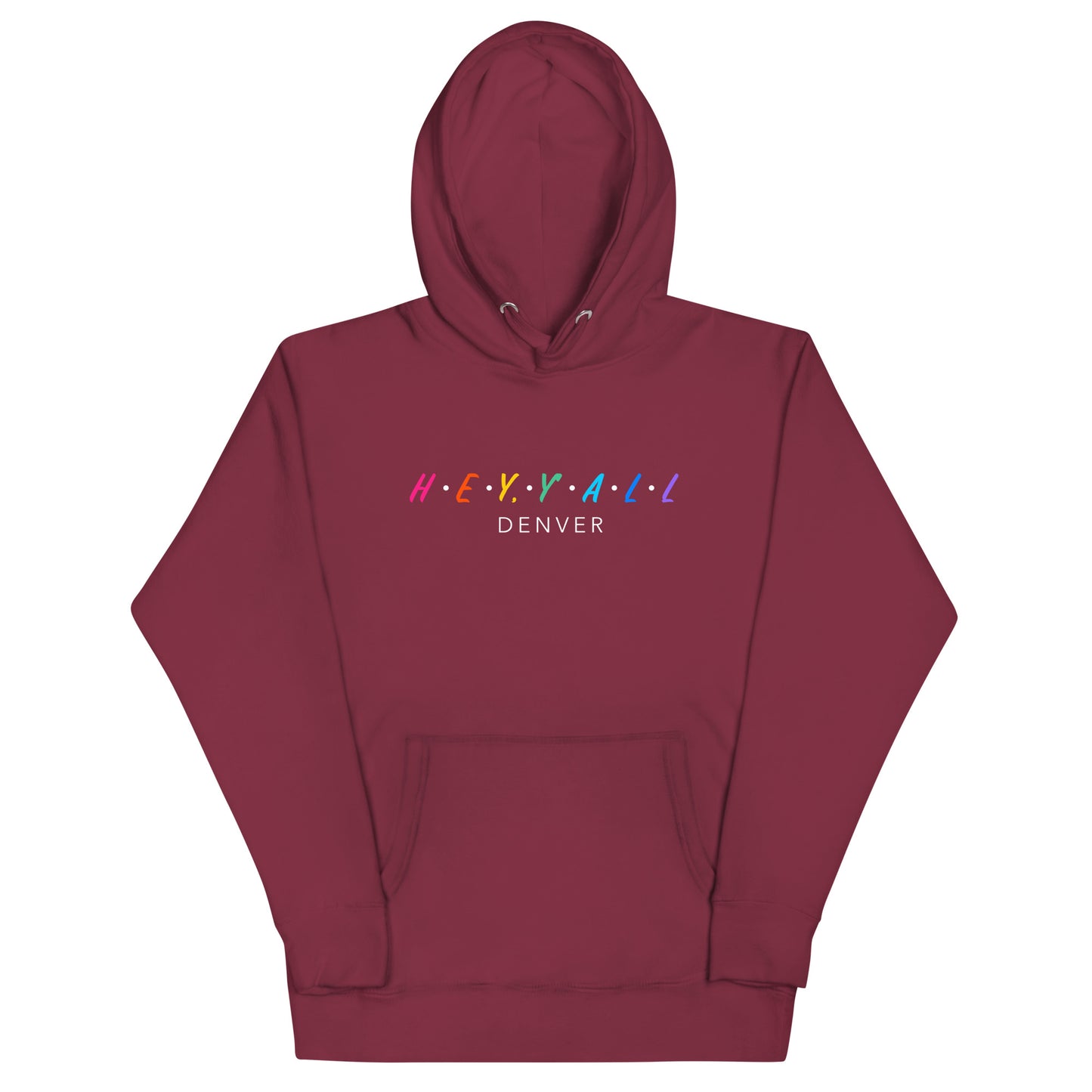 Hey, Y'all Denver Colors Unisex Hoodie