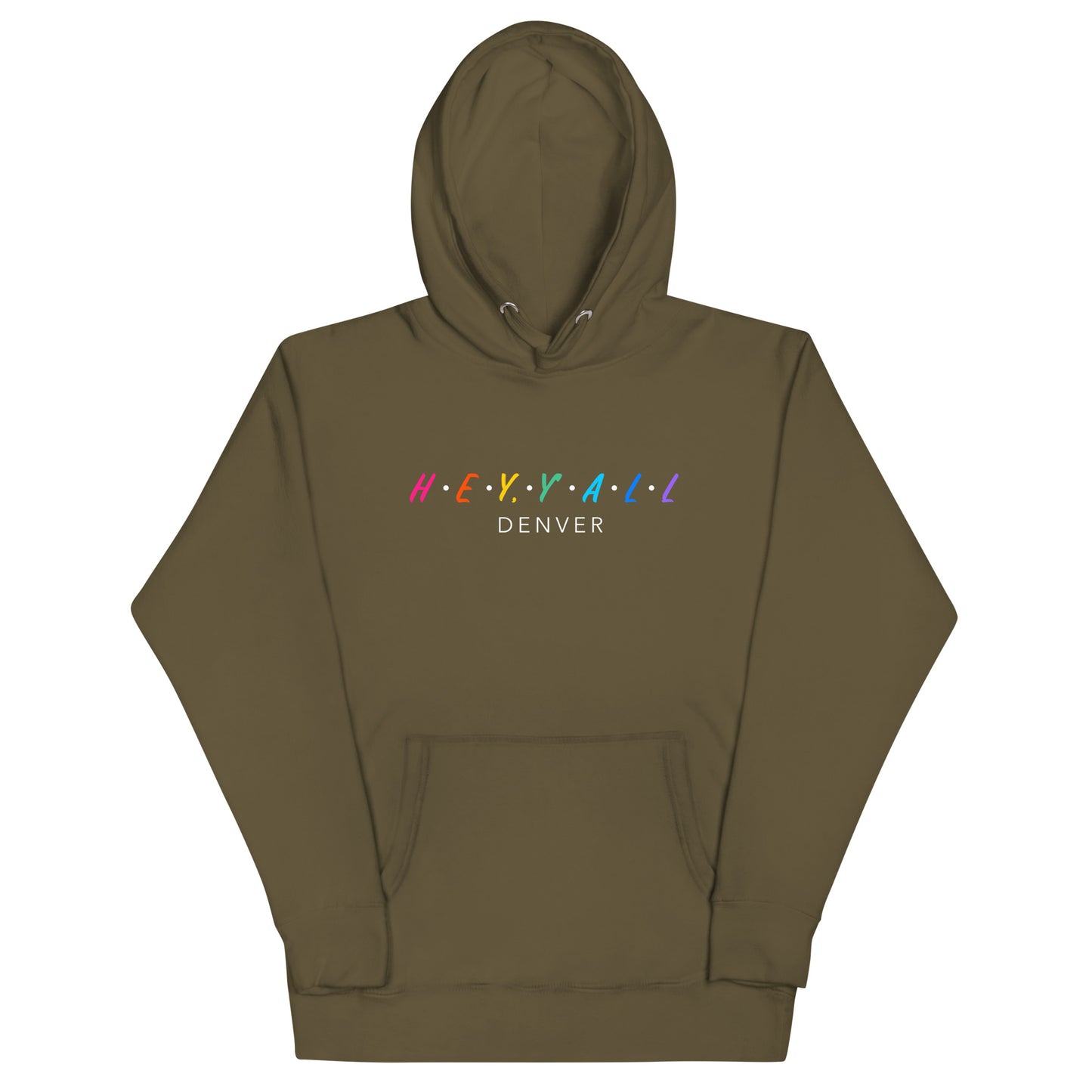 Hey, Y'all Denver Colors Unisex Hoodie