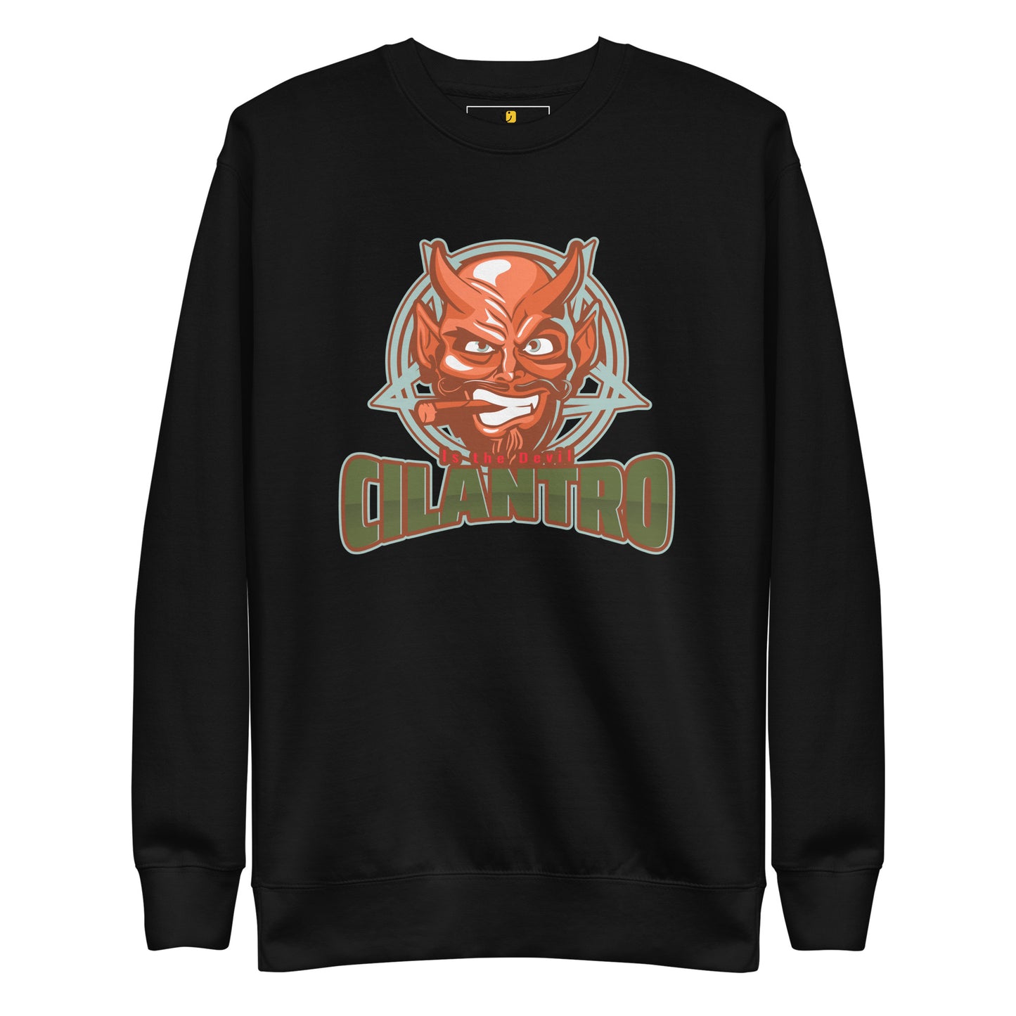 Cilantro Devil Unisex Premium Sweatshirt