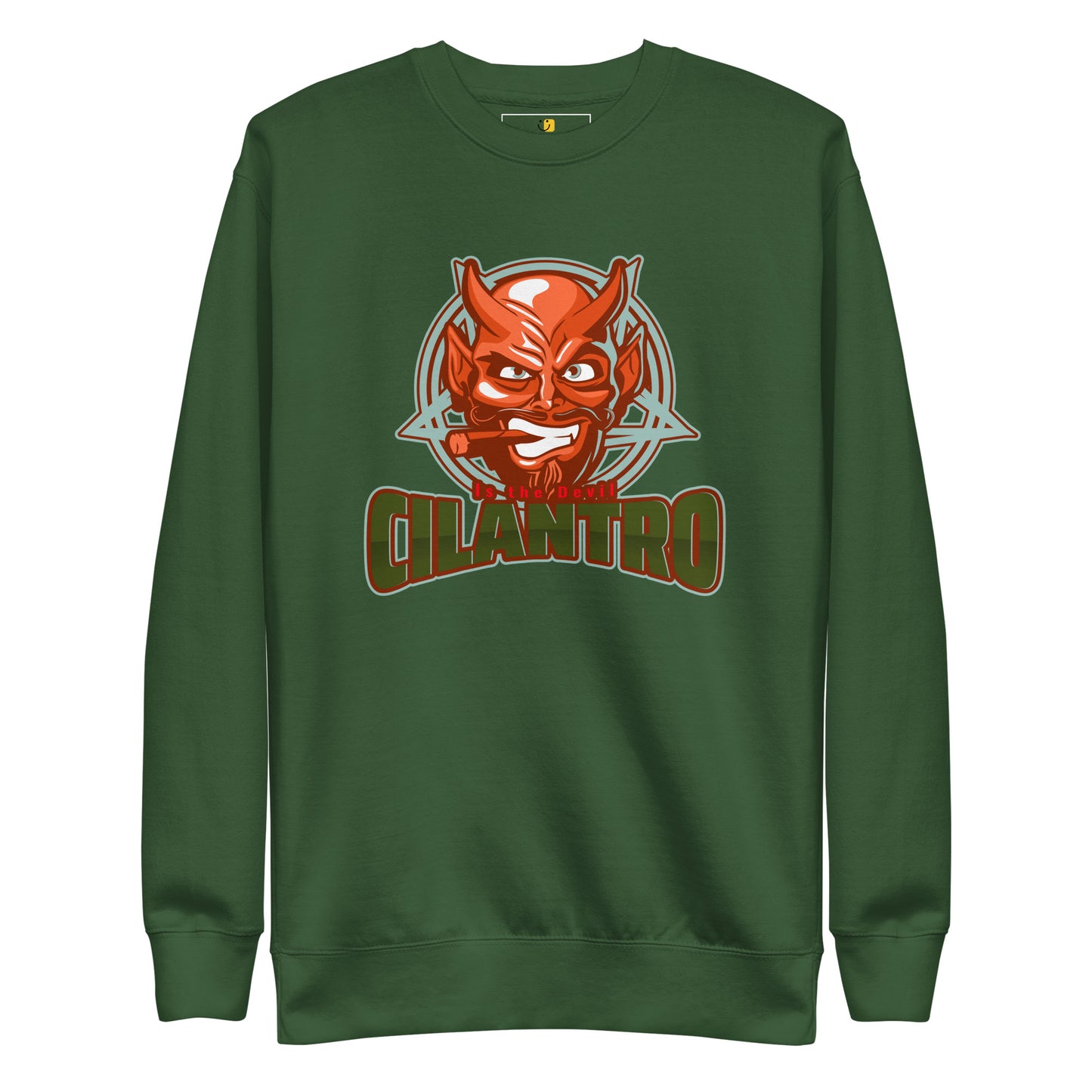 Cilantro Devil Unisex Premium Sweatshirt