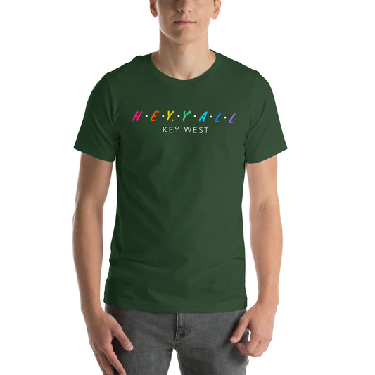 Hey, Y'all Key West Colors Unisex t-shirt