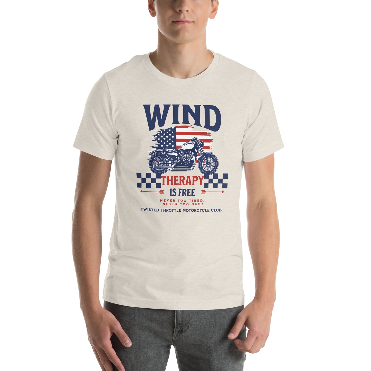 Wind Therapy Unisex t-shirt