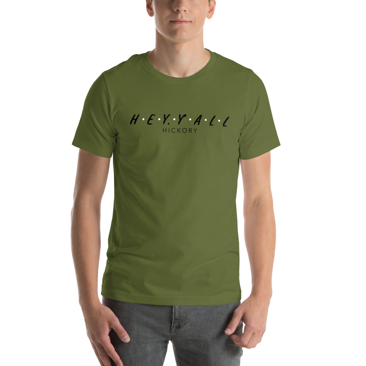 Hey, Y'all Hickory Unisex t-shirt