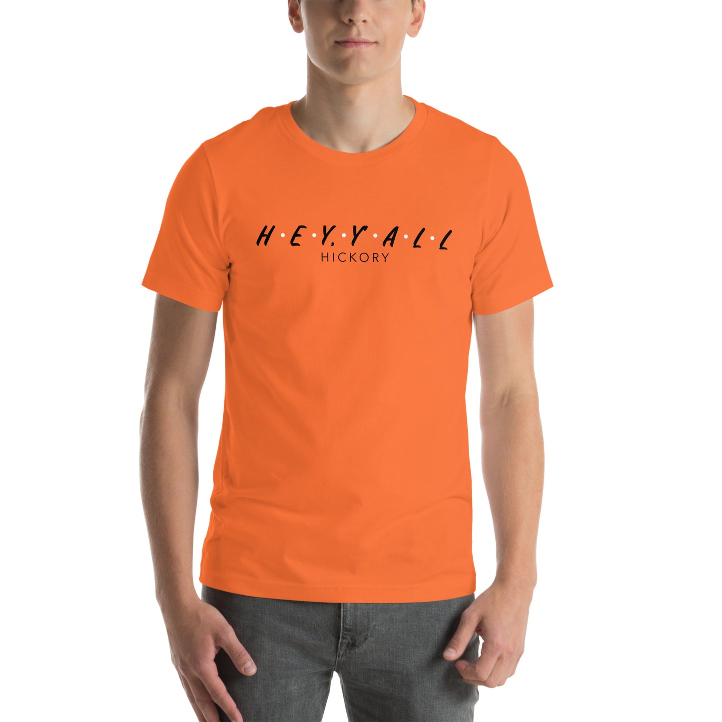 Hey, Y'all Hickory Unisex t-shirt