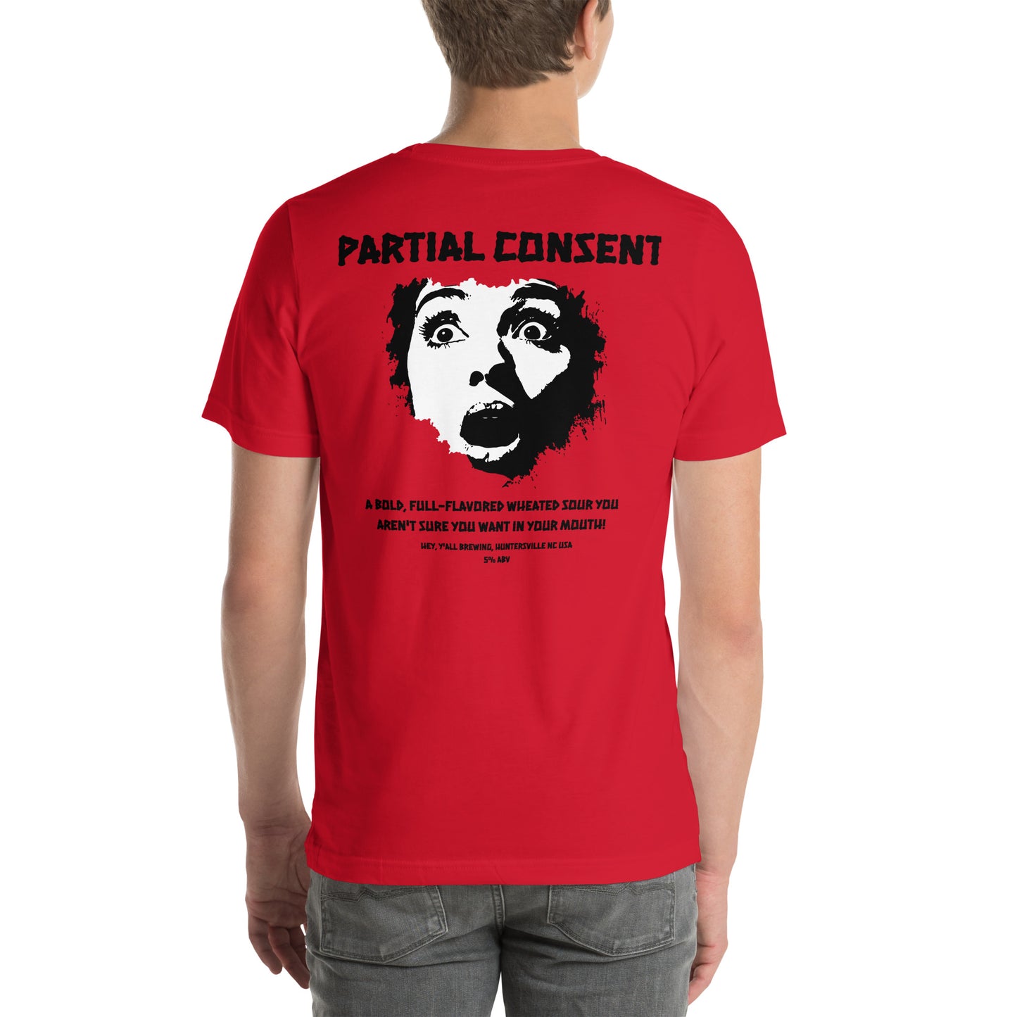 Partial Consent Unisex t-shirt