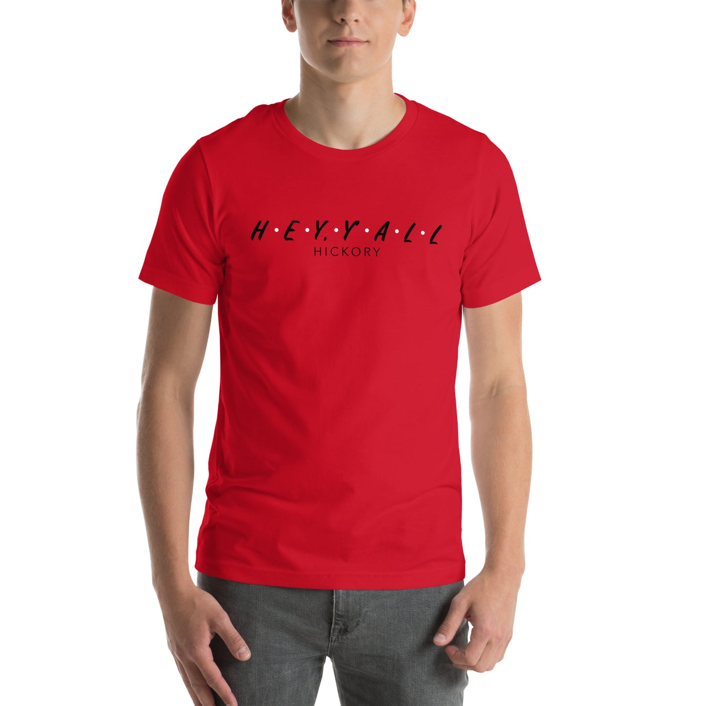 Hey, Y'all Hickory Unisex t-shirt