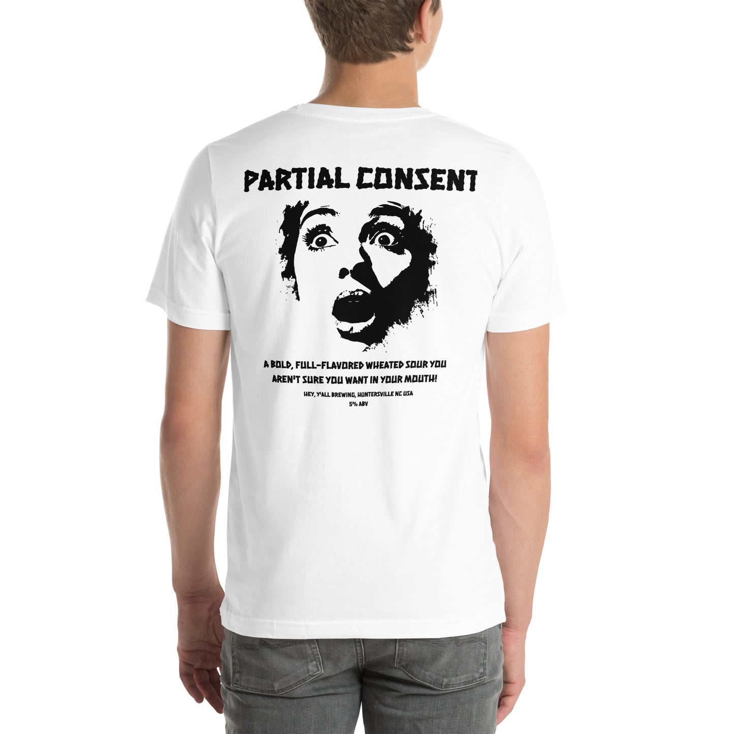 Partial Consent Unisex t-shirt